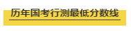 國考行測各個模塊考多少分才能進(jìn)面試？